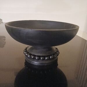 Small Elegant Black Decorative Bowl